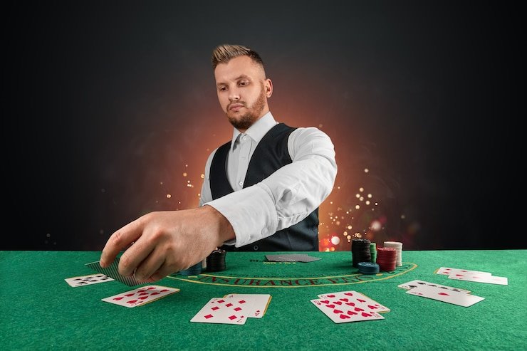tampilan mobile Caribbean Stud Poker